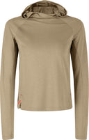 Montura - VERSANTE HOODED MAGLIA WOMAN — DESERT BEIGE — Vista frontale 1