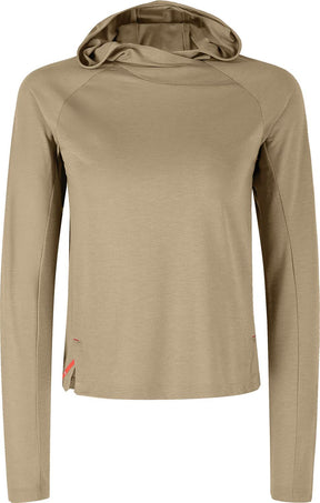 Montura - VERSANTE HOODED MAGLIA WOMAN — DESERT BEIGE — Vista frontale 1