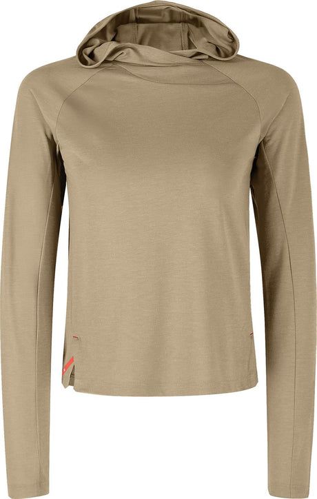 Montura - VERSANTE HOODED MAGLIA WOMAN — DESERT BEIGE — Vista frontale 1