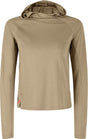 Montura - VERSANTE HOODED MAGLIA WOMAN — DESERT BEIGE — Vista frontale 1