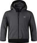 Montura - POLAR STRETCH HOODY JKT BABY — ANTRACITE — Vista frontale 1