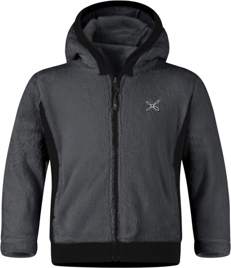 Montura - POLAR STRETCH HOODY JKT BABY — ANTRACITE — Vista frontale 1