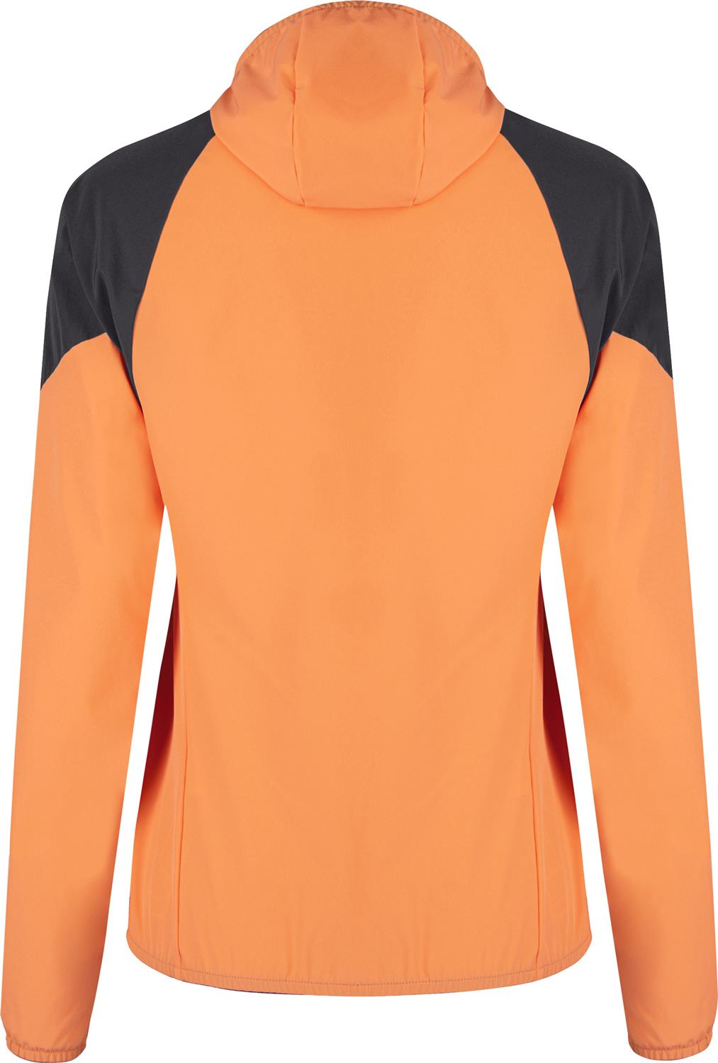 Montura - RISE HOODED JACKET WOMAN — MELON/ANTRACITE — Vista posteriore 3