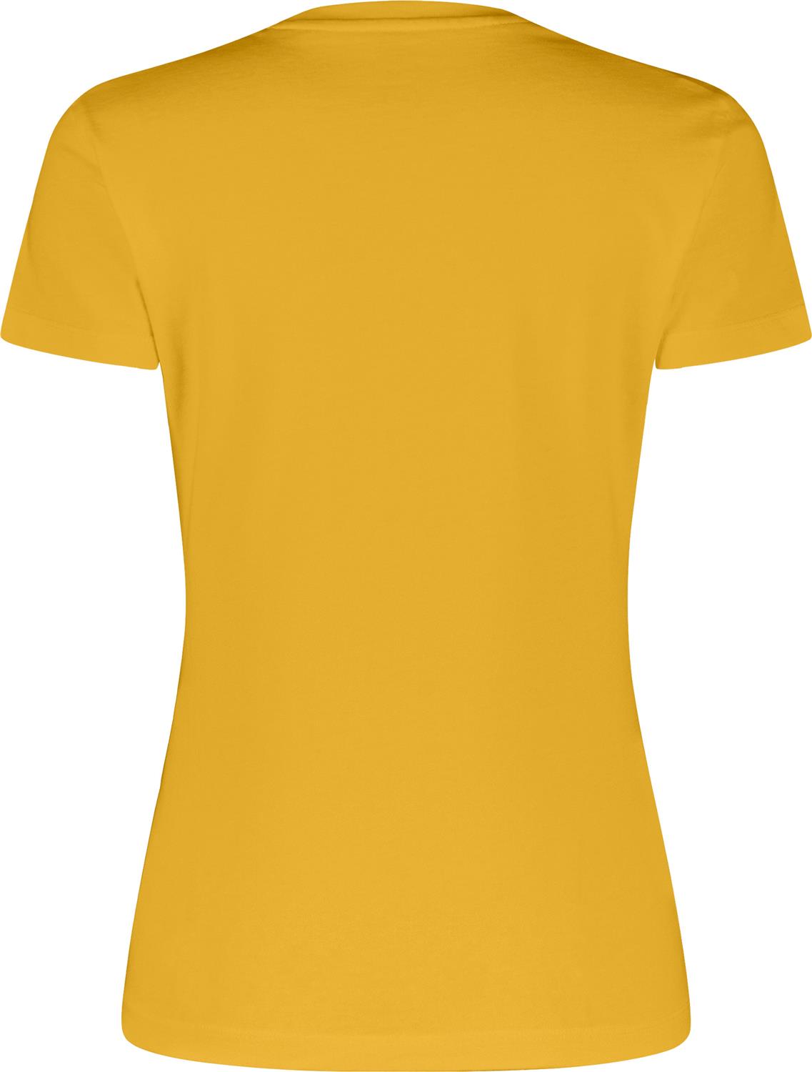 Montura - BASIC LOGO T-SHIRT WOMAN — MUSTARD — Vista posteriore 2