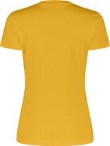 Montura - BASIC LOGO T-SHIRT WOMAN — MUSTARD — Vista posteriore 2