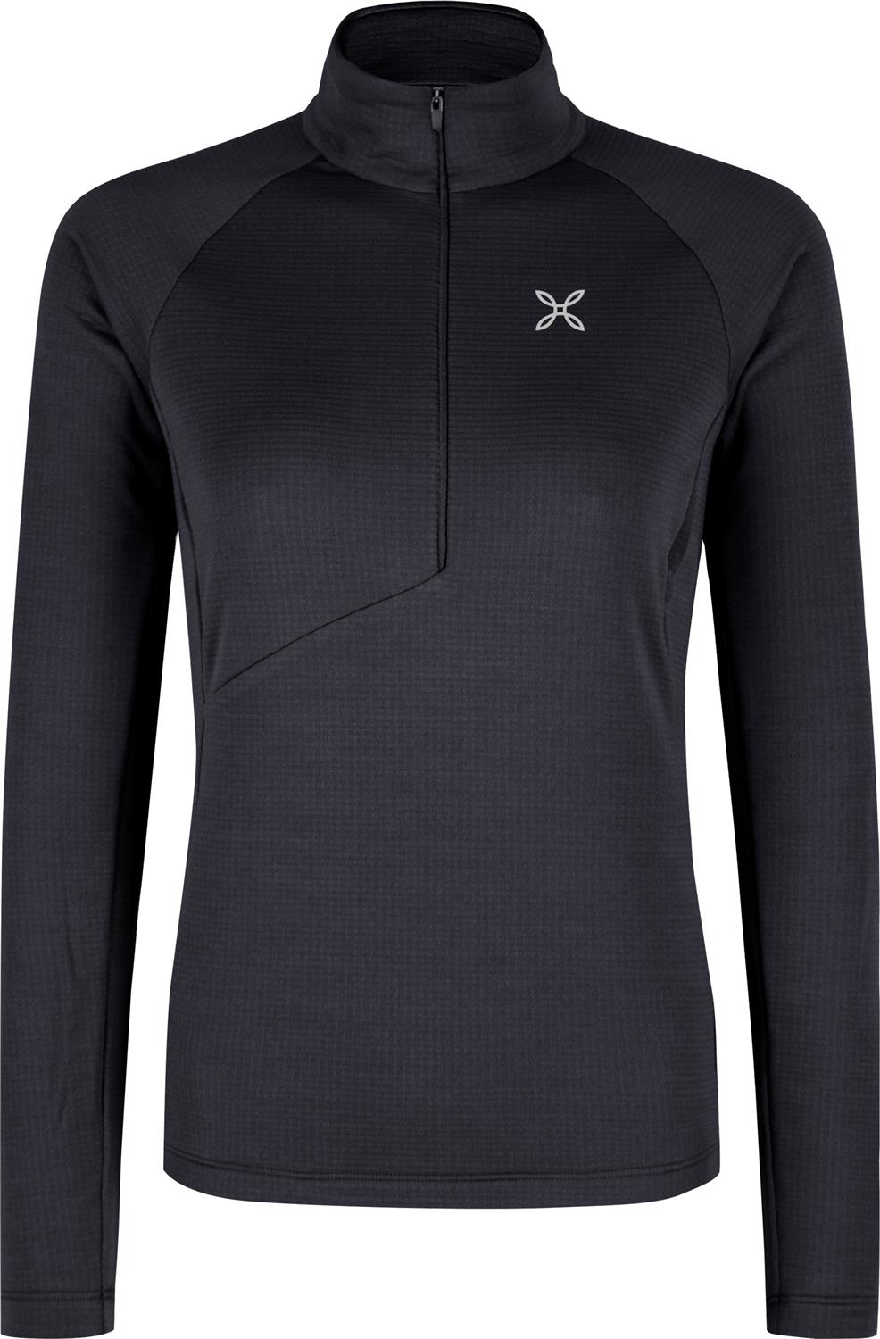 Montura - PEAK POWER G.POLARTEC ANORAK W — BLACK — Vista frontale 1