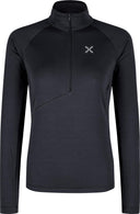 Montura - PEAK POWER G.POLARTEC ANORAK W — BLACK — Vista frontale 1