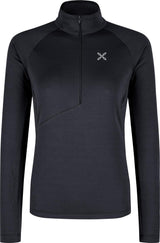 Montura - PEAK POWER G.POLARTEC ANORAK W — BLACK — Vista frontale 1
