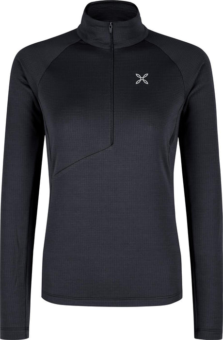 Montura - PEAK POWER G.POLARTEC ANORAK W — BLACK — Vista frontale 1