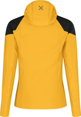 Montura - SPITZE HOODED MAGLIA WOMAN — MUSTARD — Vista posteriore 3
