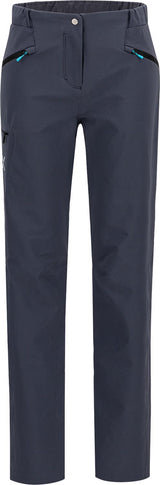 Montura - VERTIGO BRIGHT PANTS WOMAN — GRAPHITE BLUE/TURQUOISE — Vista frontale 1