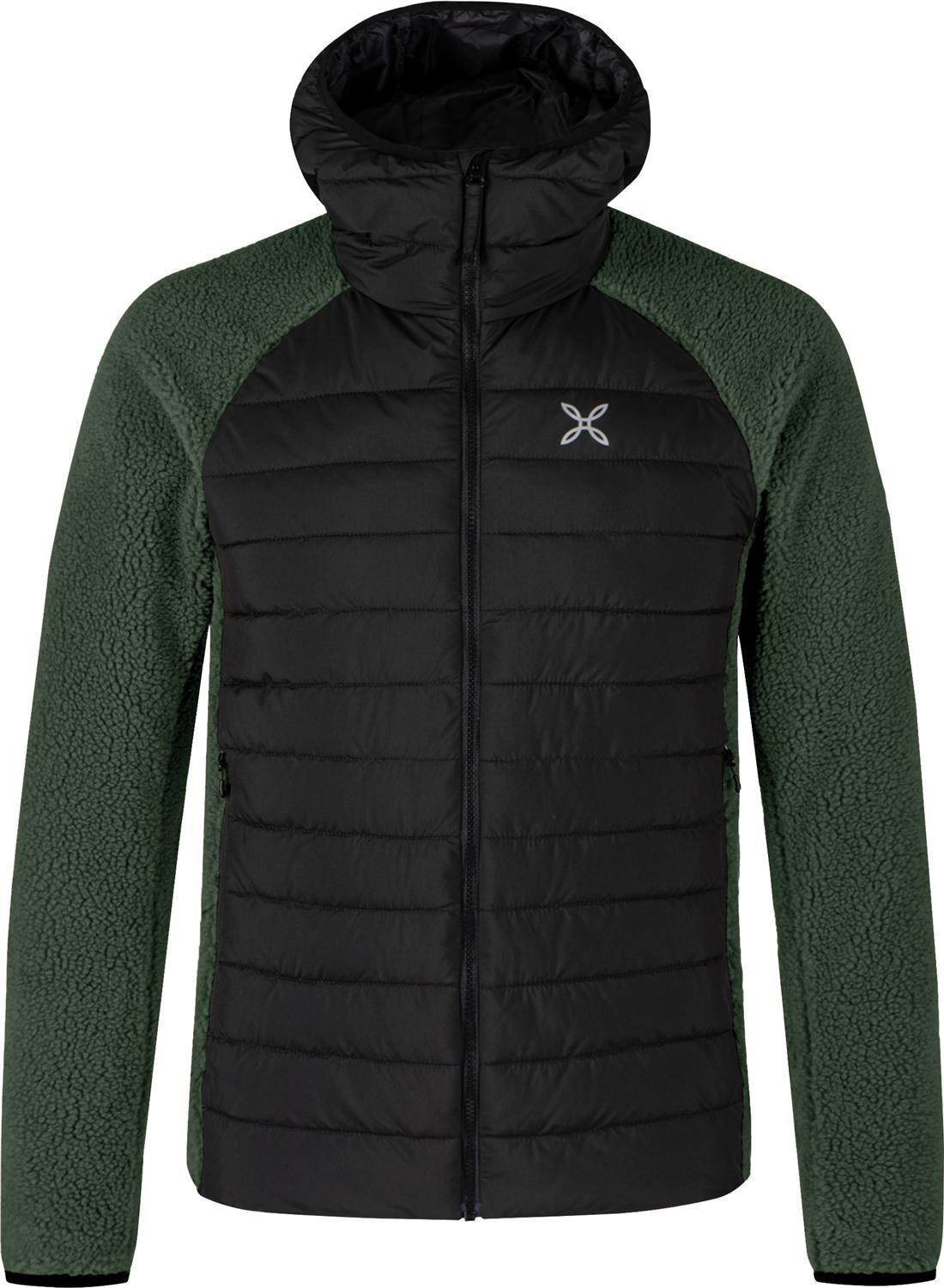 Montura - SHERPA HYBRID JACKET — VERDE SALVIA — Vista frontale 1