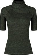 Montura - VERSANTE MERINO T-SHIRT WOMAN — VERDE SALVIA — Vista frontale 1