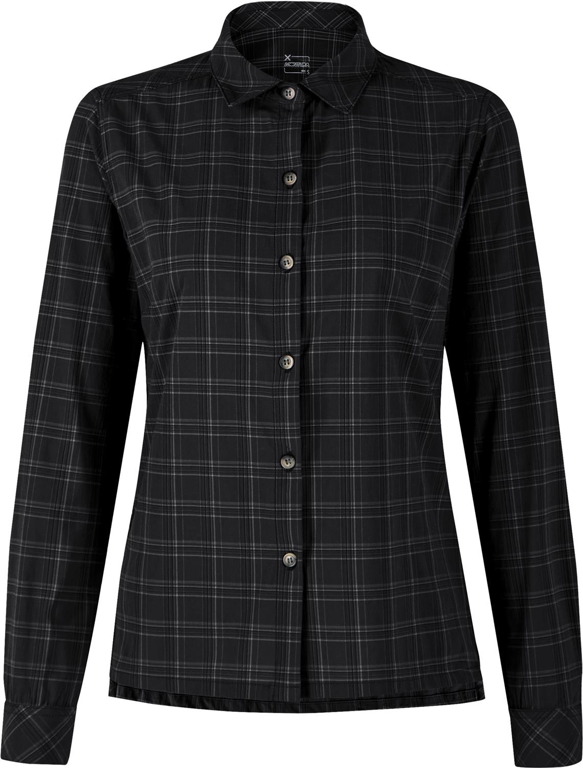 Montura - DOLOMITI L/S SHIRT WOMAN — ARDESIA — Vista frontale 1