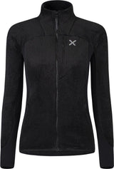 Montura - NORDIC FLEECE 2 JACKET WOMAN — BLACK — Vista frontale 1