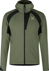 Montura - VERTIGO OCTA HOODED MAGLIA — VERDE SALVIA — Vista frontale 1