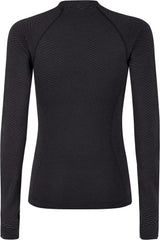 Montura - SEAMLESS MERINO 2 MAGLIA WOMAN — BLACK — Vista posteriore 2