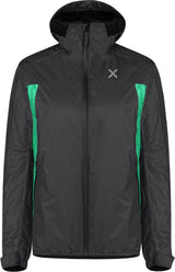 Montura - NEVIS 2.0 JACKET WOMAN — ANTRACITE/BRIGHT TEAL — Vista frontale 1