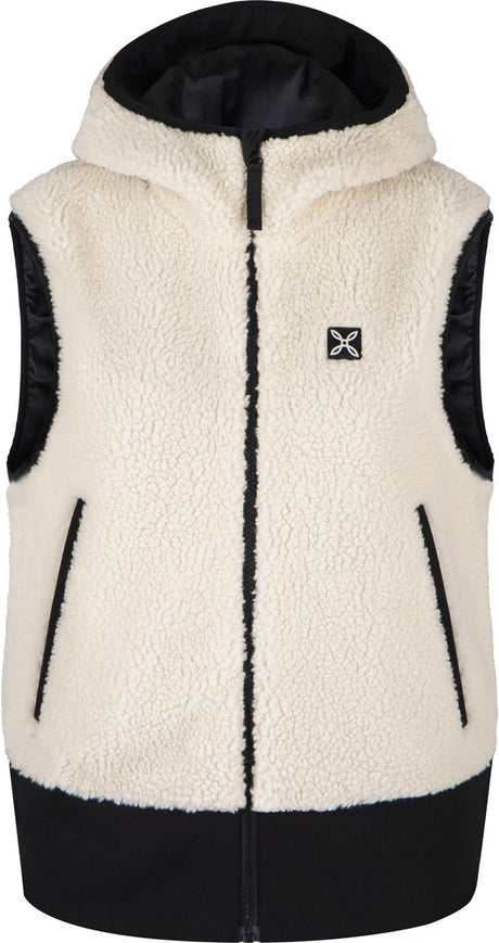 Montura - SHERPA VEST WOMAN — PANNA — Vista frontale 1