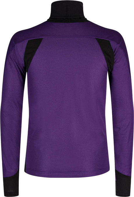 Montura - VERTIGO OCTA HIGH NECK MAGLIA — PETUNIA — Vista posteriore 3