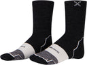 Montura - MERINO WOOL LIGHT MID SOCKS — ANTRACITE — Vista frontale 1