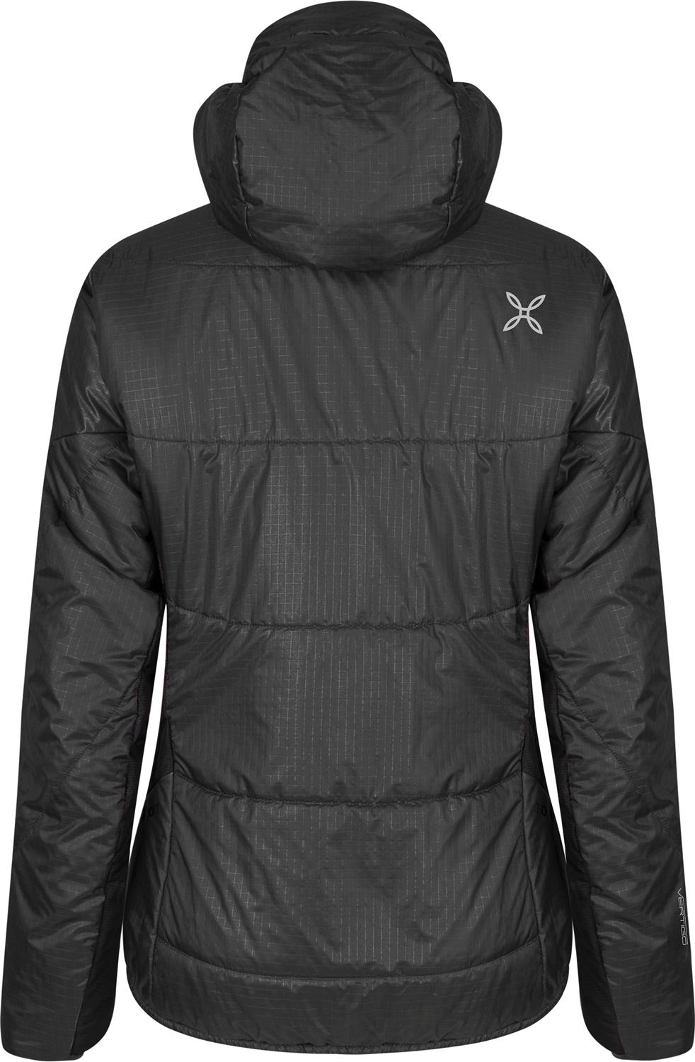 Montura - FORCE PRIMALOFT JACKET WOMAN — BLACK/TURQUOISE — Vista posteriore 3