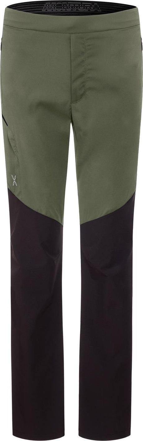 Montura - ROUTE MIX PANTS — VERDE SALVIA — Vista frontale 1