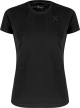 Montura - PENCIL LOGO T-SHIRT WOMAN — BLACK — Vista frontale 1