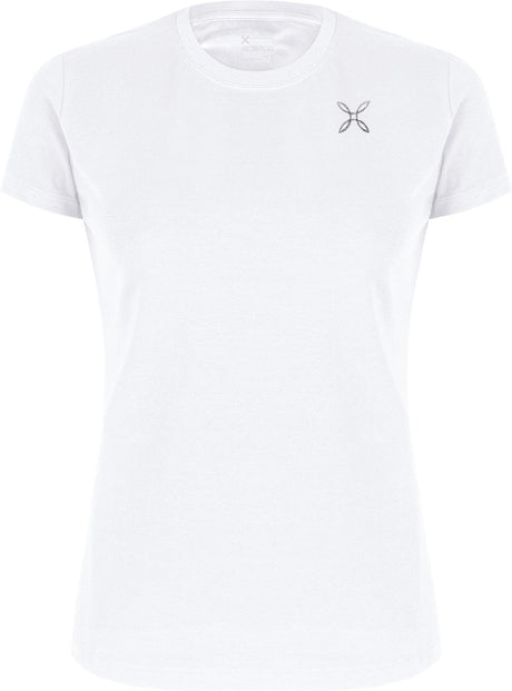 Montura - PENCIL LOGO T-SHIRT WOMAN — WHITE — Vista frontale 1