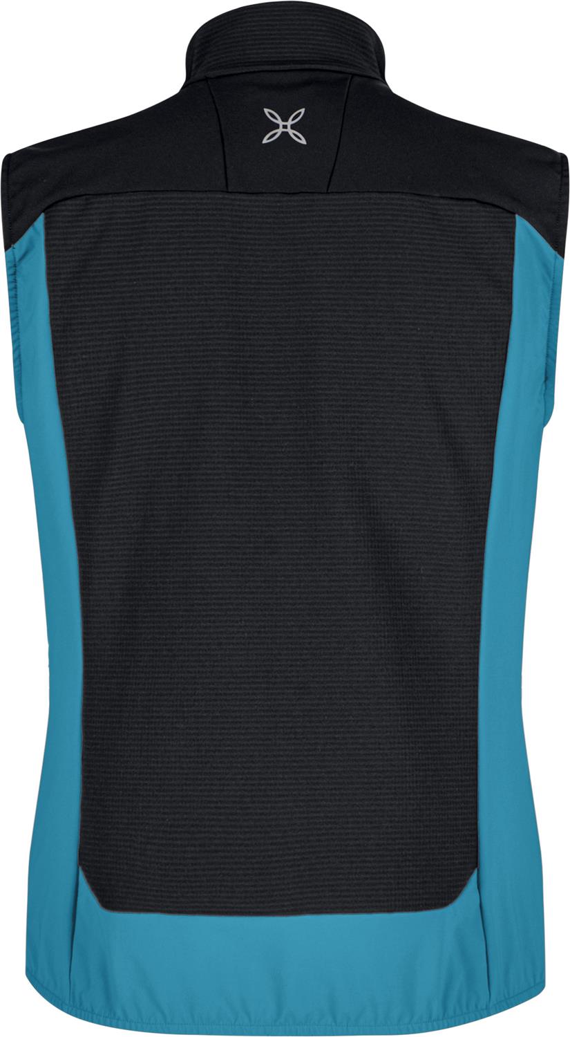Montura - DOLOMITI WIND VEST — BLACK/STEEL BLUE — Vista posteriore 2