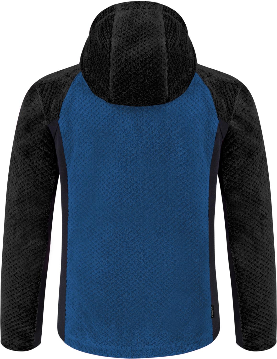 Montura - SOFT PILE COLOR JACKET KIDS — DEEP BLUE — Vista posteriore 2