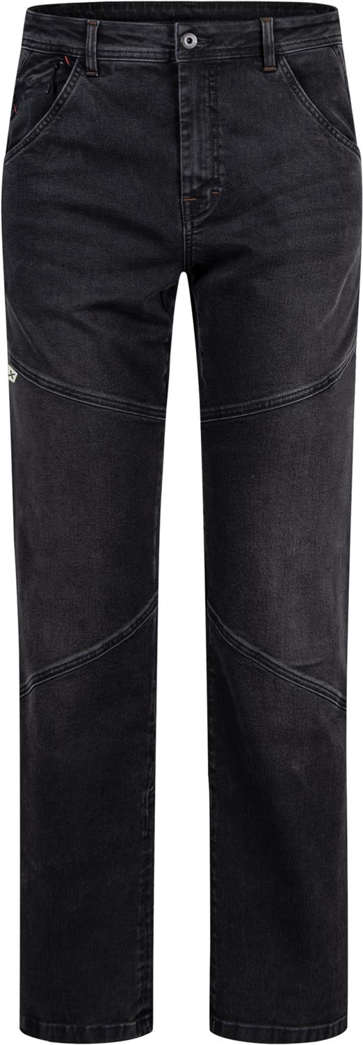 Montura - ALLEZ BLACK DENIM PANTS — BLACK DENIM — Vista frontale 1