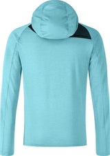 Montura - VERSANTE HOODED MAGLIA — CRYSTAL BLUE — Vista posteriore 3