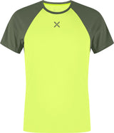 Montura - OUTDOOR 3 T-SHIRT — SUNNY LIME/VERDE SALVIA — Vista frontale 1