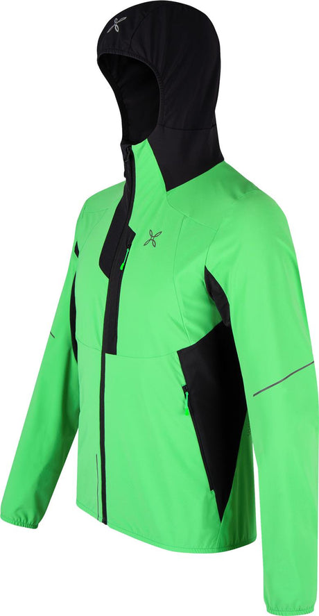 Montura - FLASH HOODED JACKET — VIBE GREEN — Immagine 2