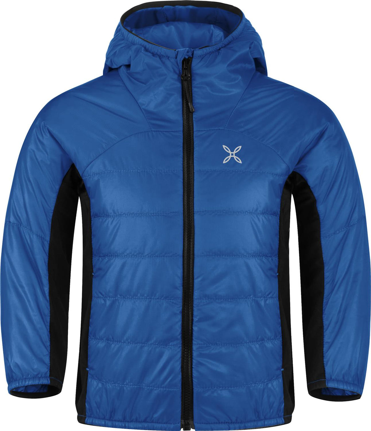 Montura - SPACE LIGHT HOODED JACKET BABY — B.BLUE — Vista frontale 1