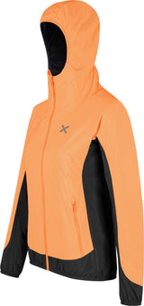 Montura - RISE OCTA HOODED JACKET WOMAN — MELON/ANTRACITE — Immagine 2