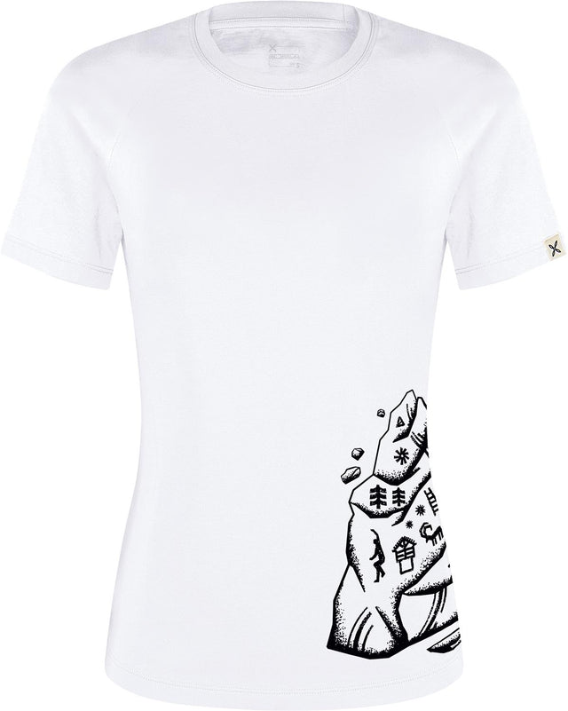 Montura - SPIRE T-SHIRT WOMAN — WHITE — Vista frontale 1