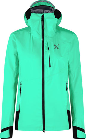 Montura - VERTIGO 3L JACKET WOMAN — BRIGHT TEAL — Vista frontale 1