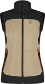 Montura - SEED VEST WOMAN — DESERT BEIGE/MELON — Vista frontale 1
