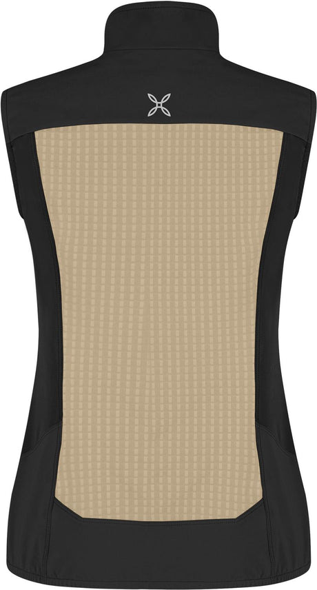 Montura - SEED VEST WOMAN — DESERT BEIGE/MELON — Vista posteriore 2