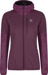 Montura - ALPHA EVO JACKET WOMAN — VINACCIA/LIGHT ROSE — Vista frontale 1