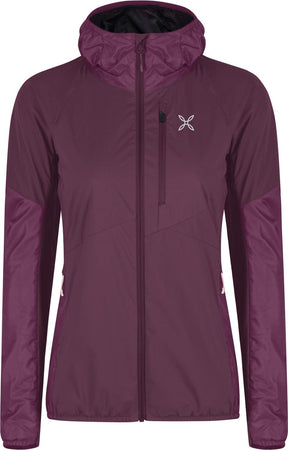 Montura - ALPHA EVO JACKET WOMAN — VINACCIA/LIGHT ROSE — Vista frontale 1