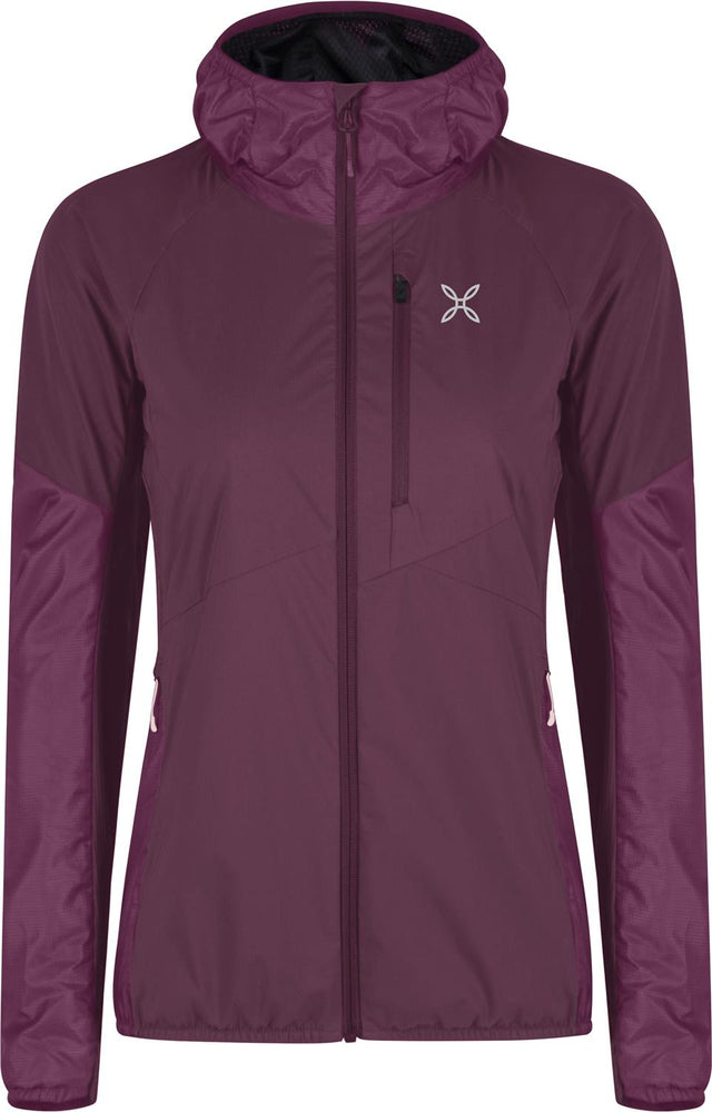 Montura - ALPHA EVO JACKET WOMAN — VINACCIA/LIGHT ROSE — Vista frontale 1