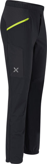 Montura - PEAK PANTS — BLACK/SUNNY LIME — Immagine 2