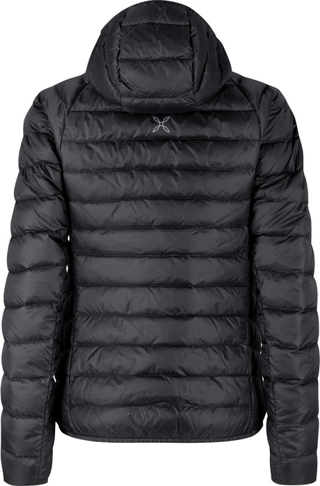 Montura - BREEZE HOODED DUVET JACKET WOM — BLACK — Vista posteriore 3