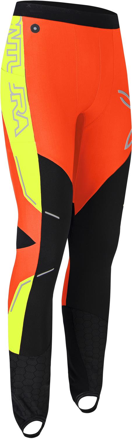 Montura - SLICK 2 PANTS — ORANGE/VERDE LIME — Immagine 2