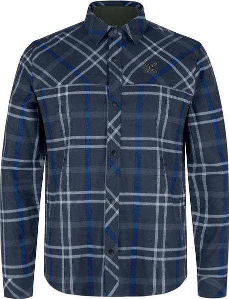 Montura - CHECK SHIRT — BLUEBERRY — Vista frontale 1