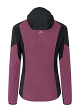 Montura - WIND REVOLUTION HOODY JACKET W — VINACCIA/LIGHT ROSE — Vista posteriore 3