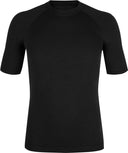 Montura - SEAMLESS MERINO 2 T-SHIRT — BLACK — Vista frontale 1